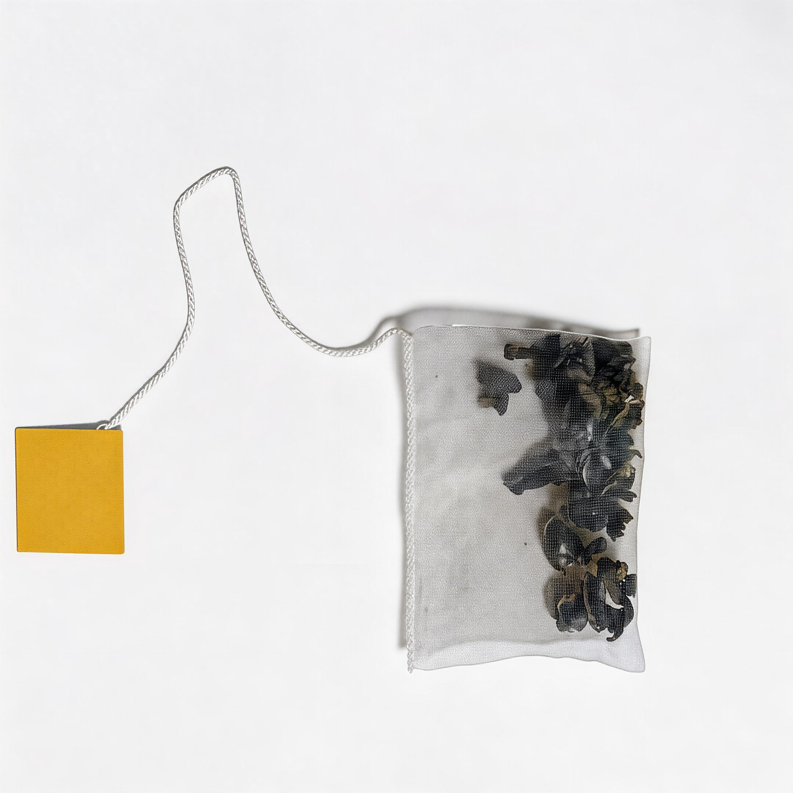 Single-side stitched tea bag