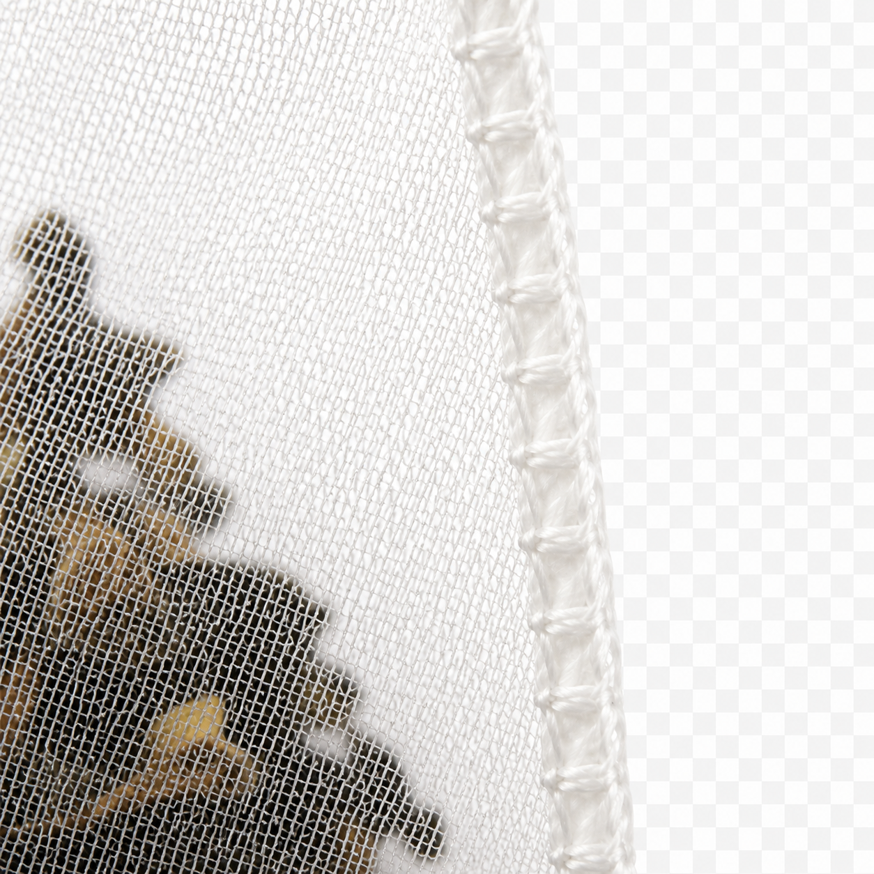 OriaTea PLA cotton mesh outer fabric, biodegradable food-grade material made from corn fiber
